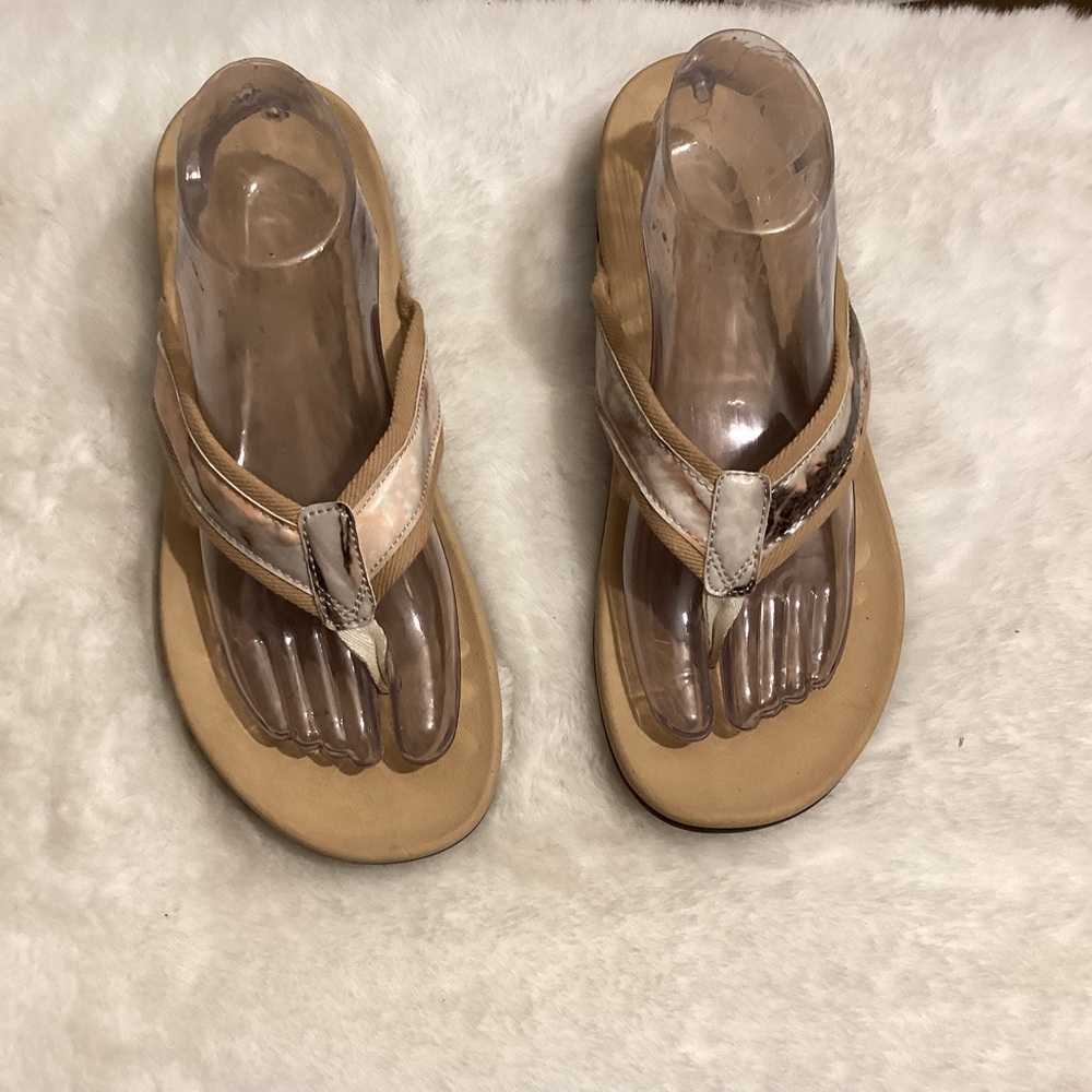 Women’s MEGNYA Orthopedic Walking Flip Flops Size 9